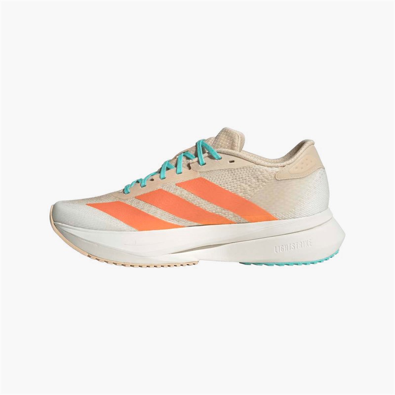 Womens Adizero Sl2 Neutral Running Shoes Crystal Sand/​Semi Coral/​Flare Orange