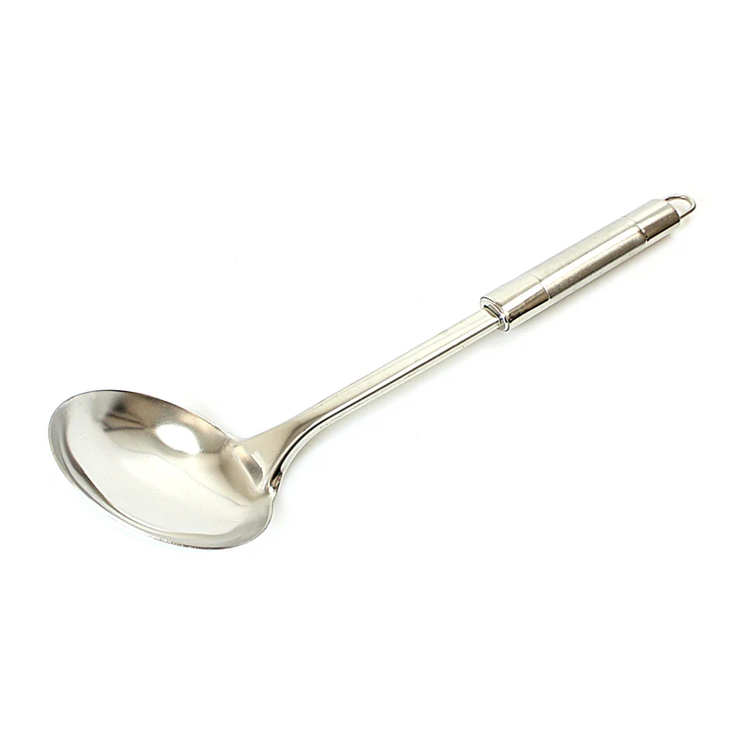 Stainless Steel Kitchen Catering Spoon Ladle with Long Handle 9.7 x 30cm