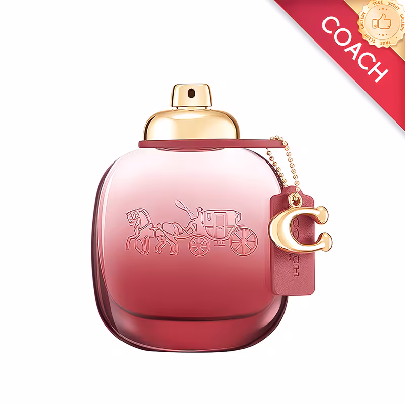 Coach Wild Rose Eau de Parfum for Women, 3.4 Fl Oz Romantic Spray, Voluptuous Rose & Woody Scent, Bold Daytime Fragrance, Urban Botanical Perfume