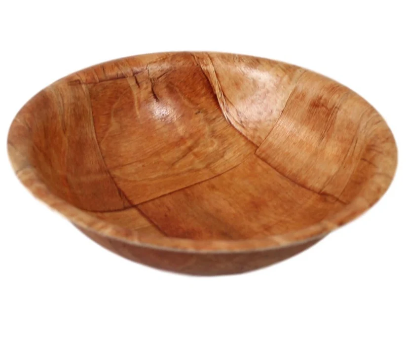 Vintage Style Wooden Design Kitchen Serving Bowl 25 cm