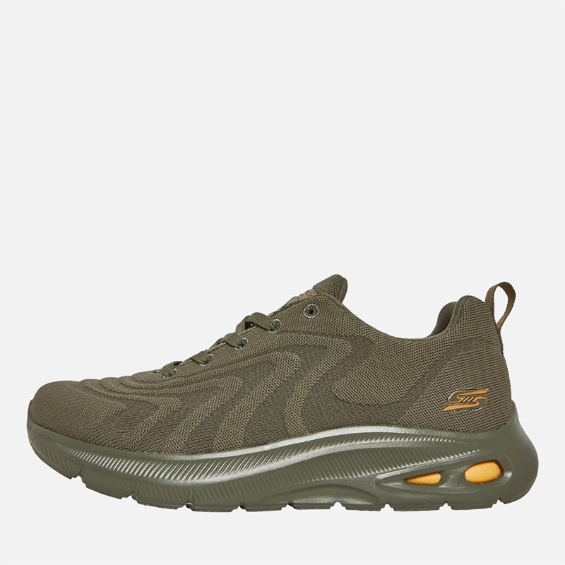 Mens Bobs Unity Sleek Revive Trainers Olive