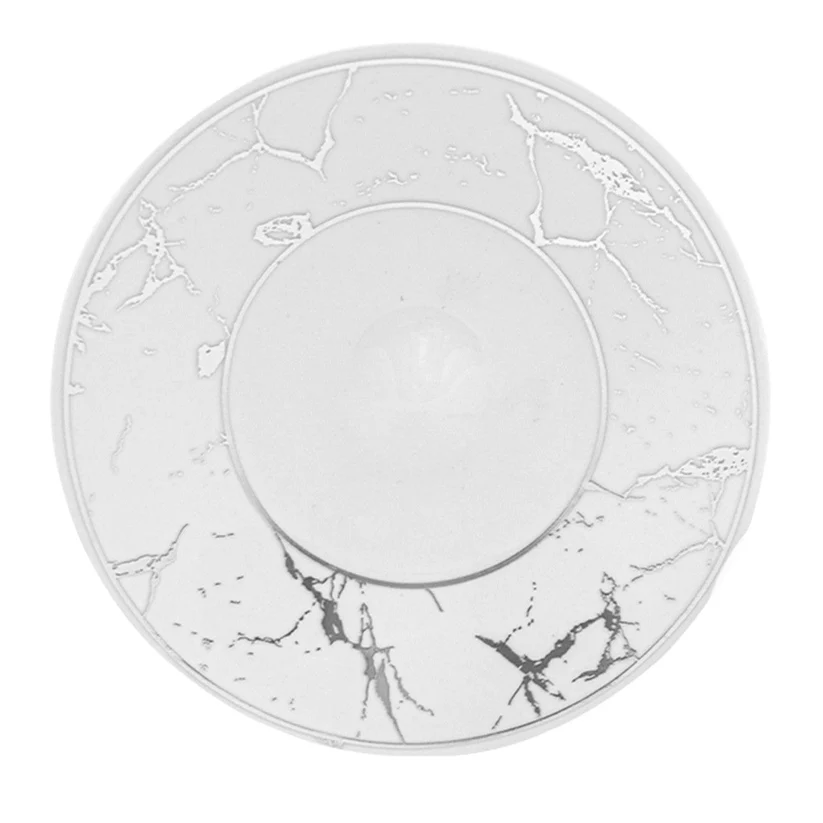 Durane Raku Tea Set 12pc White-Silver 175ml