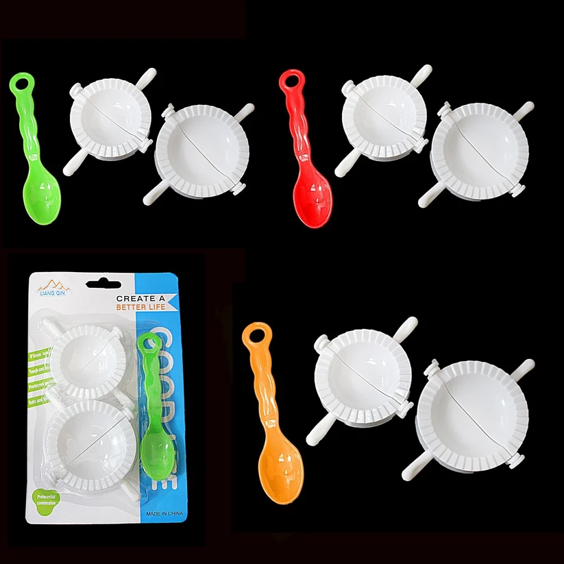 Plastic Dumpling Mould Maker with Spoon