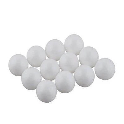 Plastic Table Tennis Ping Pong Balls 3.5 cm Pack of 12 White