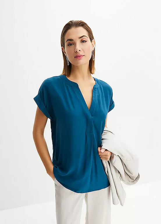 bonprix Slip On V-Neck Blouse