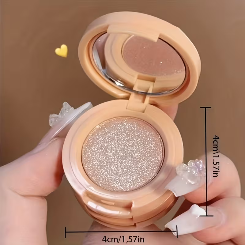 3in 1 Highlight Blush Face Contouring Makeup Powder Multifunctional Matte Shimmer Peach Red Rouge Three-layer Blush Highlighter