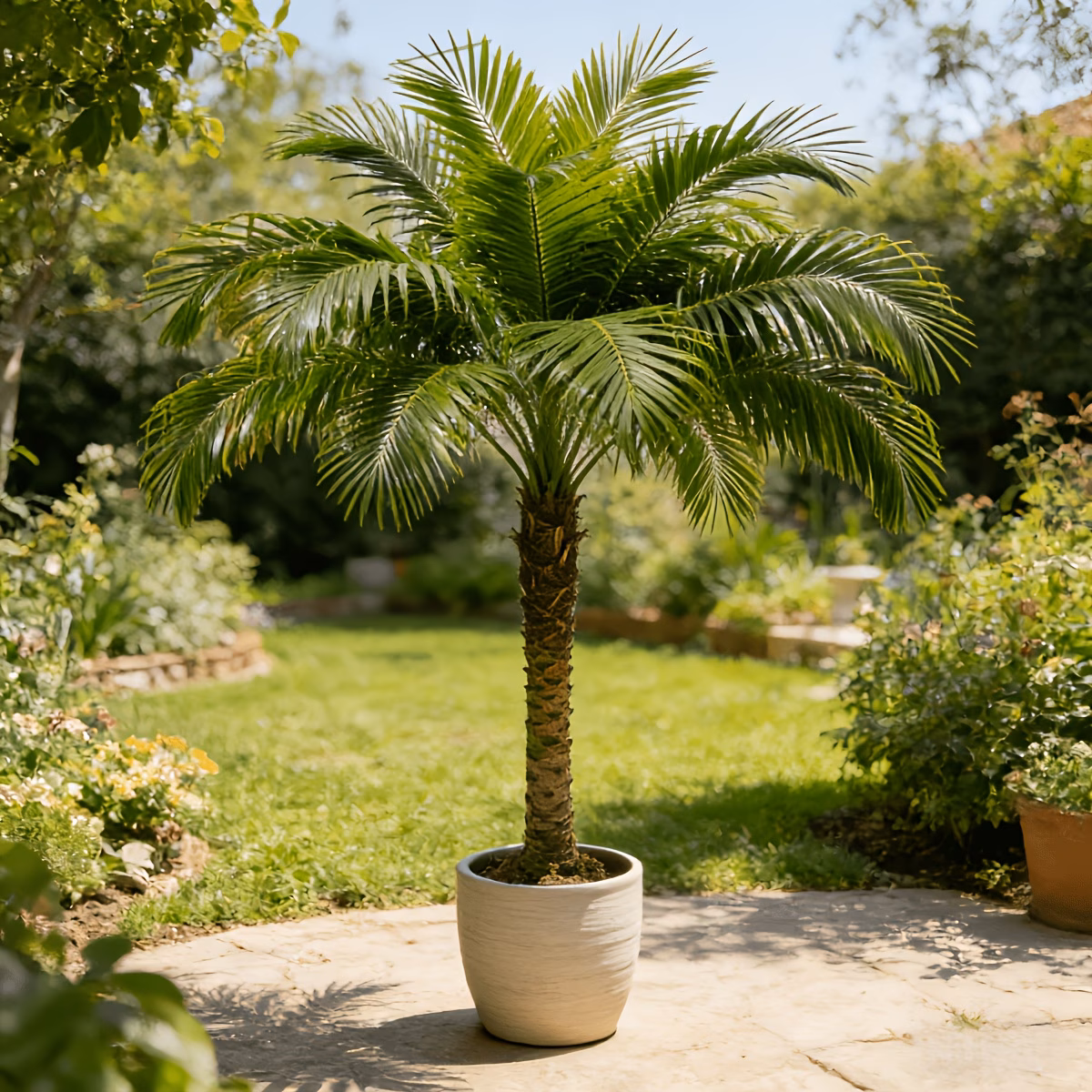 1 Extra-Large Artificial Palm Tree - Wedding Garden Modern Decoration