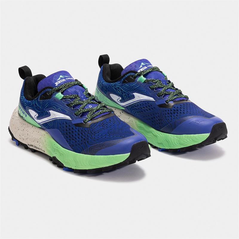 Womens Sima Trail Running Shoes Blue