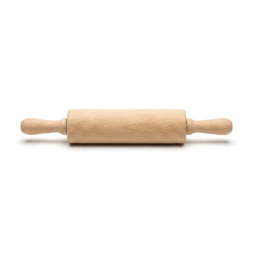 Mini Chapatti Baking Wooden Roller – Compact Kitchen Essential