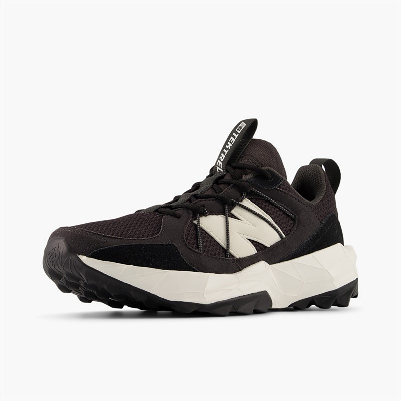 Womens Tektrel Trail Running Shoes Black/​Black Cement/​Sea Salt