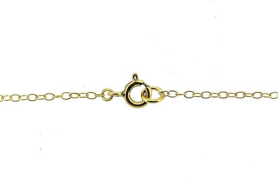 ROBERTS T Bar Necklace 18ct Gold Vermeil 3cm Albert Pendant Chain