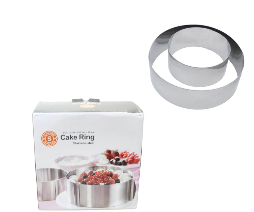 Stainless Steel Adjustable Round Cake Tin Ring 16-30 cm 5913