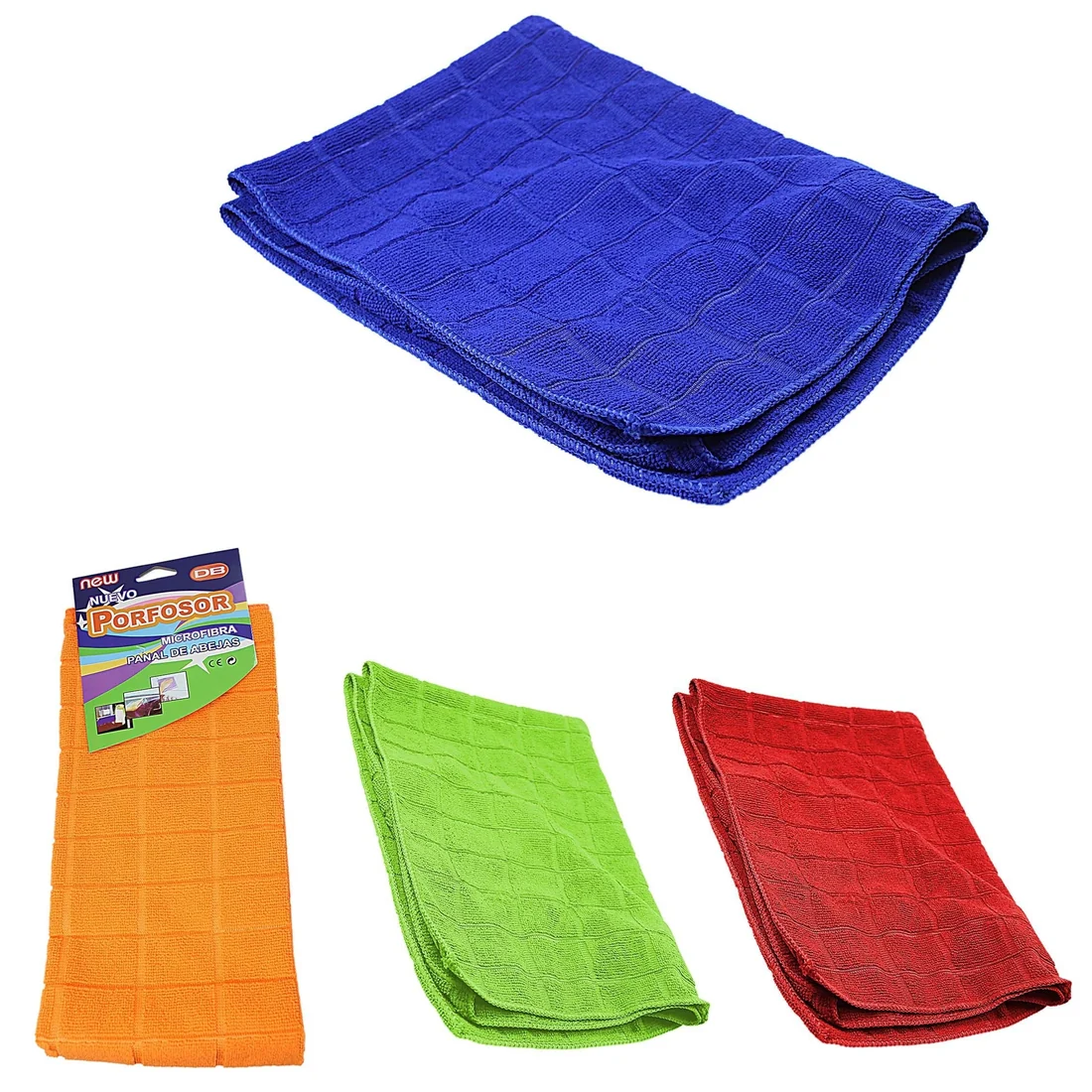 Microfibre Cleaning Cloth Towel 40 x 60 cm Assorted Colours