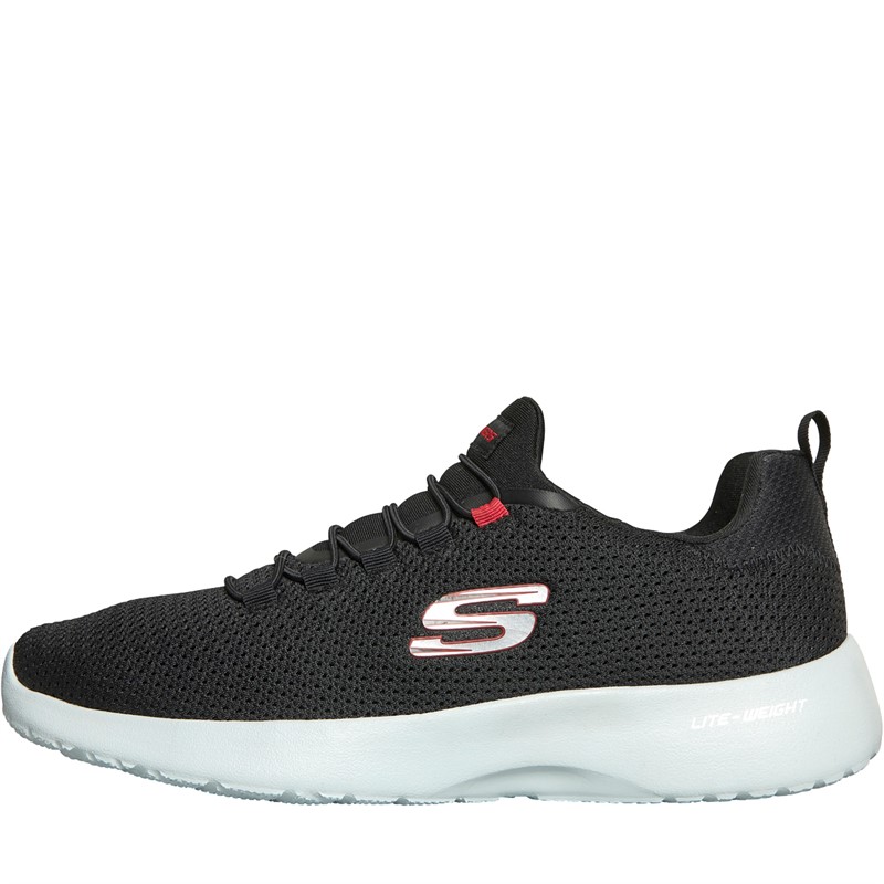 Mens Dynamight Trainers Black/​Red