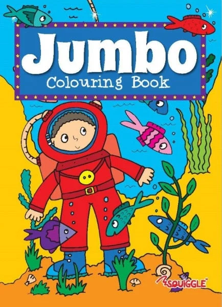 Jumbo Children's Activity Book 1 / 2 Assorted Designs