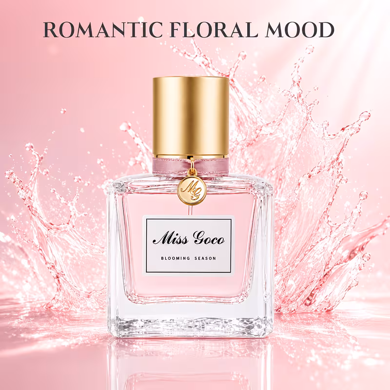 1.69oz Pink Sweetheart Perfume Spray, Long Lasting Floral Scent 6-8 Hours, Multi-use Body & Hair Mist, Ideal for Date Party Gift
