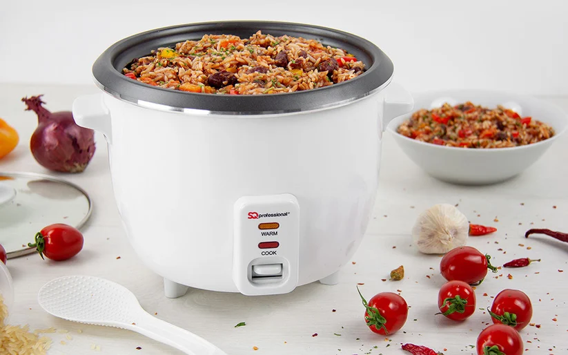 SQ Professional Electrical 1.8 Litre Rice Cooker Home Kitchen