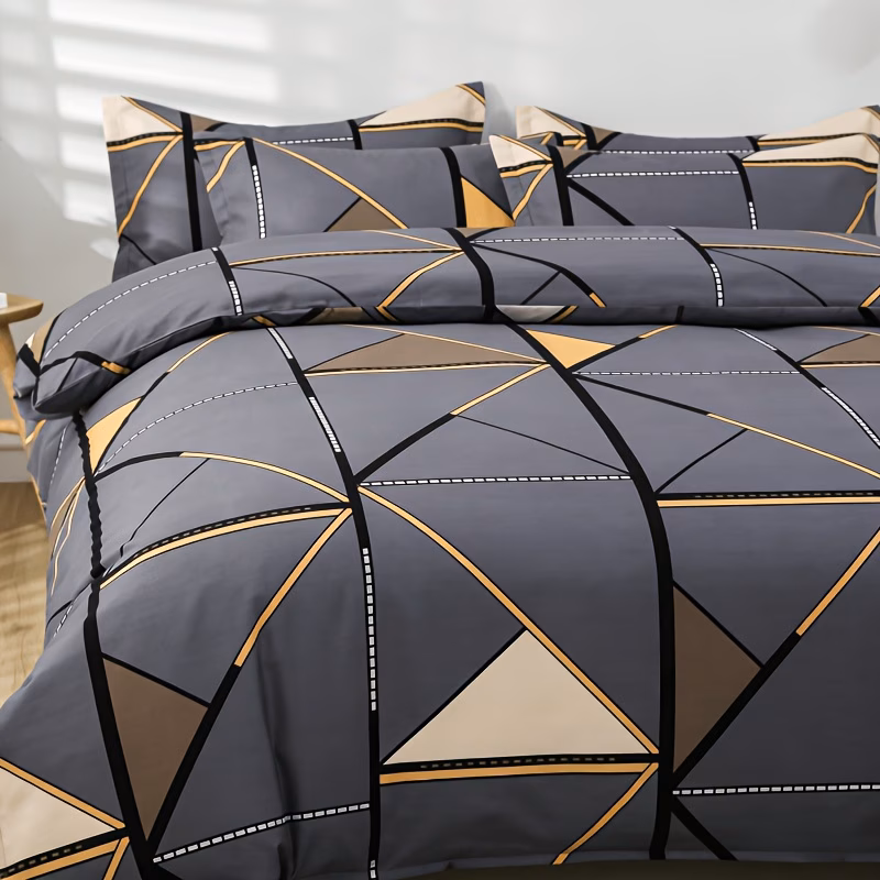 1pc Skin-Friendly Duvet Cover (Without Core), Machine Washable, Soft Feel, Breathable, Comfortable And Skin-Friendly, Suitable for All Ages And Seasons, Suitable for Decorating Bedrooms, Guest Rooms, And School Dormitories