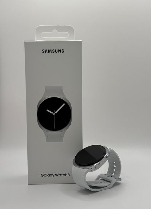 Samsung Galaxy Watch8 Silver - Smartwatch 40mm Bluetooth