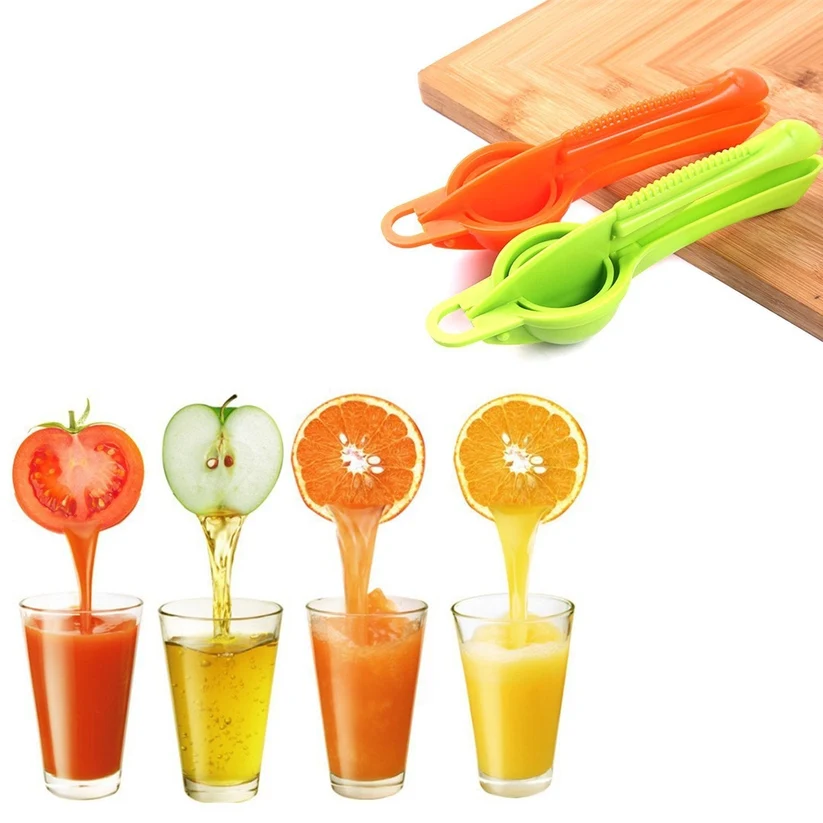 Lemon Citrus Juicer Squeezer Presser 25 x 7 cm Assorted Colours