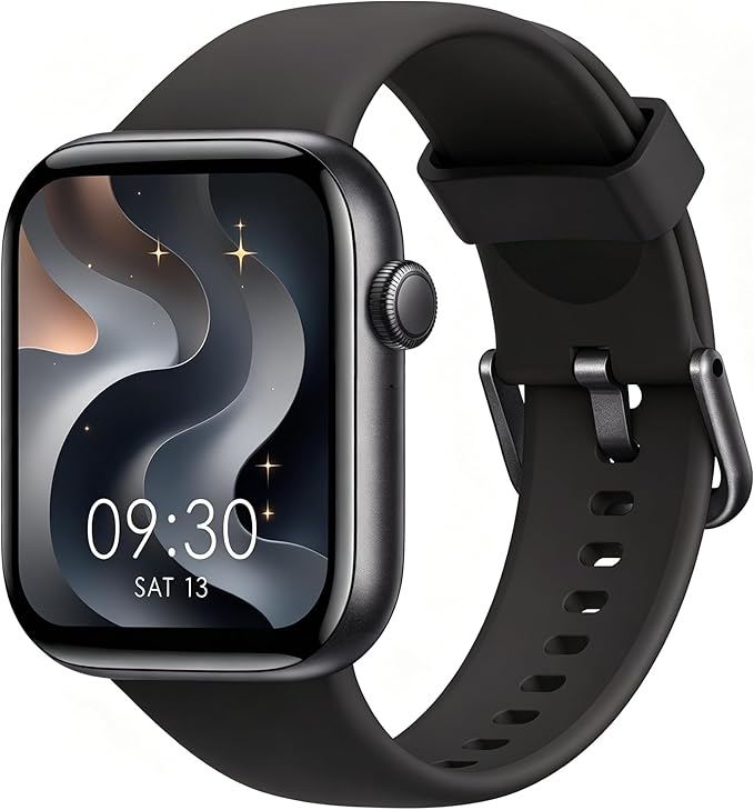 Smart Watch for Men Women Answer/Make Call, 1.85" Smartwatch, Fitness Watch with Heart Rate Blood Pressure Sleep Monitor, 140+Sports, IP68 Waterproof Step Counter Watch Compatible with Android IOS