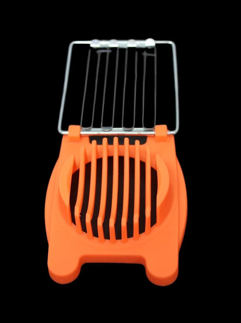 Plastic Egg Slicer 10 x 8 cm Assorted Colours