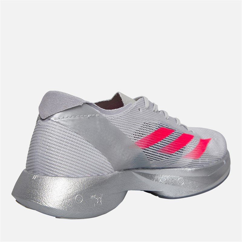 Womens Adizero Takumi Sen 10 Neutral Running Shoes Dash Grey/​Lucid Red/​Grey Two