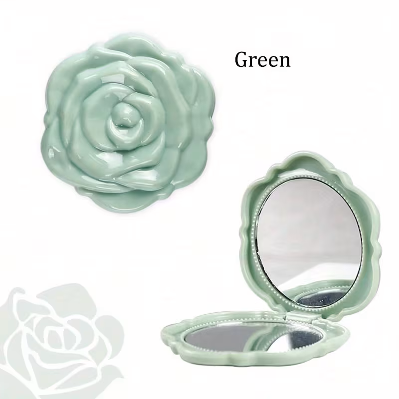 Gift for Her/Him Adorable Portable Folding Makeup Mirror - A Stylish and Compact Mirror, Perfect as a Bridesmaid or Wedding Party Gift for Women and Girls