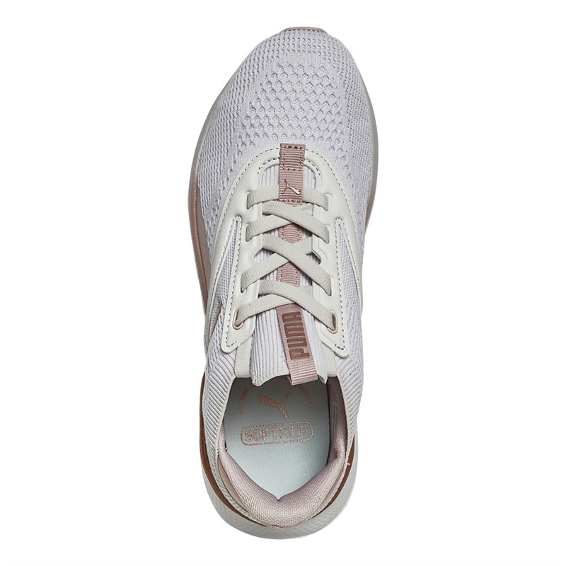 Womens Softride Mayve Neutral Running Shoes Feather Gray/​Mauve Mist/​Rose Gold