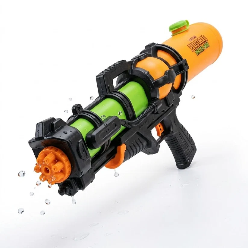Children's Large Plastic Outdoor Super Water Gun 44cm Assorted Colours