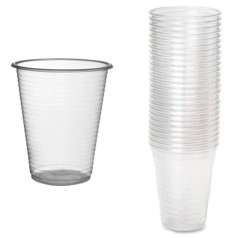 80 Pack Clear Disposable Plastic Cups