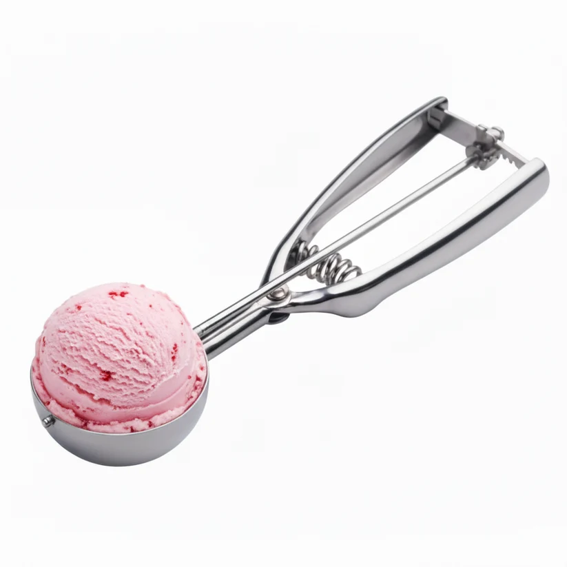 Stainless Steel Ice Cream Scoop 5cm – Professional Serving Tool