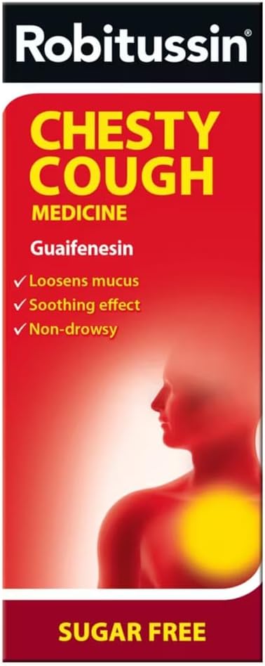 Chesty Coughs Non-Drowsy Cough Medicine | Reduces Chest Congestion | Relief for Chesty Coughs | Cold & Flu Relief | Available in Two Sizes (250ml) | Reduces Chest Congestion, Relief for Chesty Coughs, Cold & Flu Relief