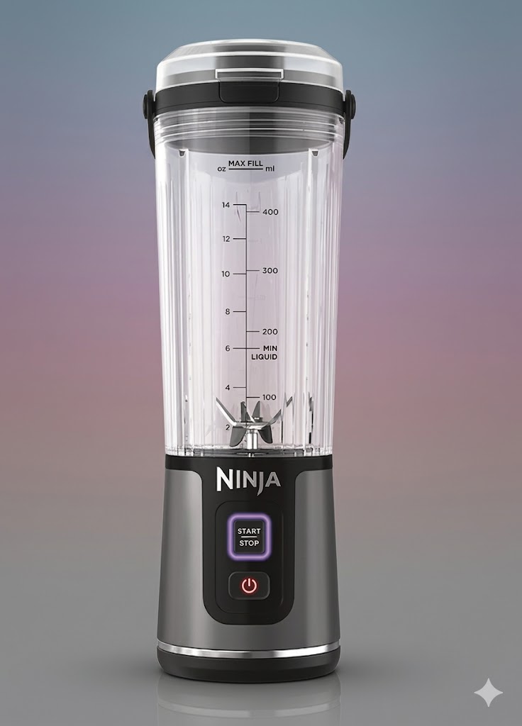 Ninja Blast Cordless Portable Blender - Black BC151UKBK