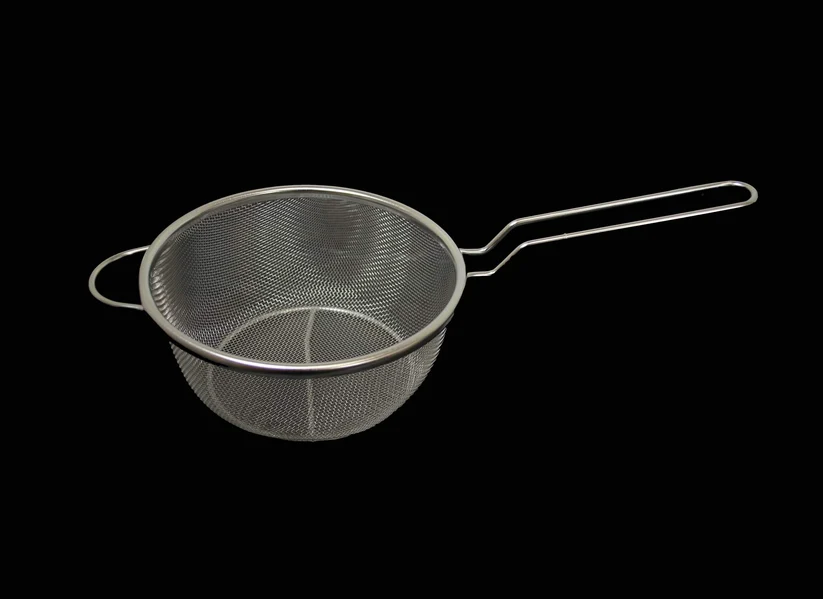 Stainless Steel Chip Frying Basket with Long Handle 20cm x 8cm