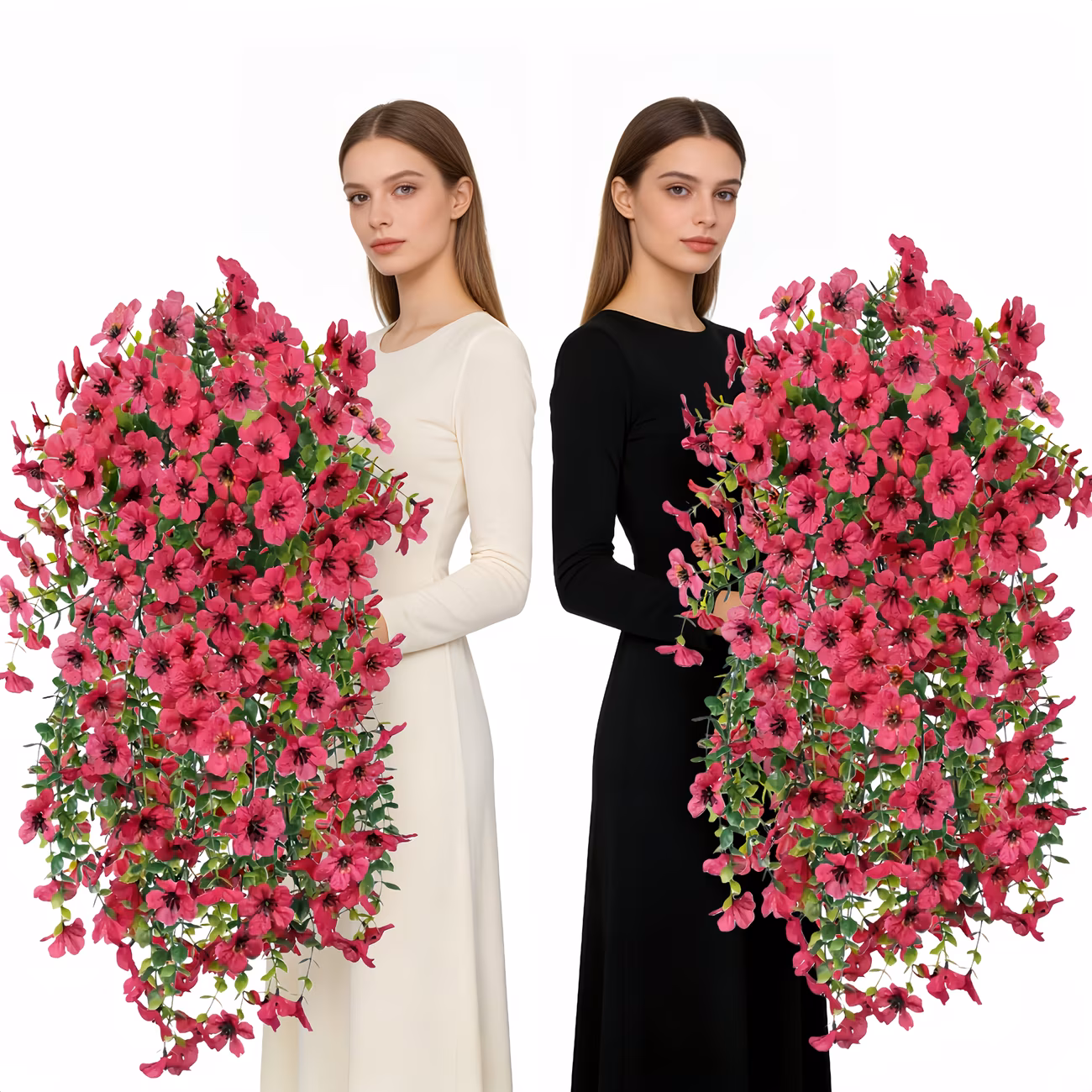 2 Artificial Eucalyptus Flowers